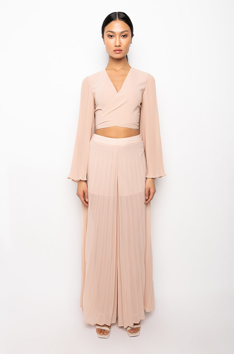 HEAVENS GATE PLEATED PALAZZO PANT