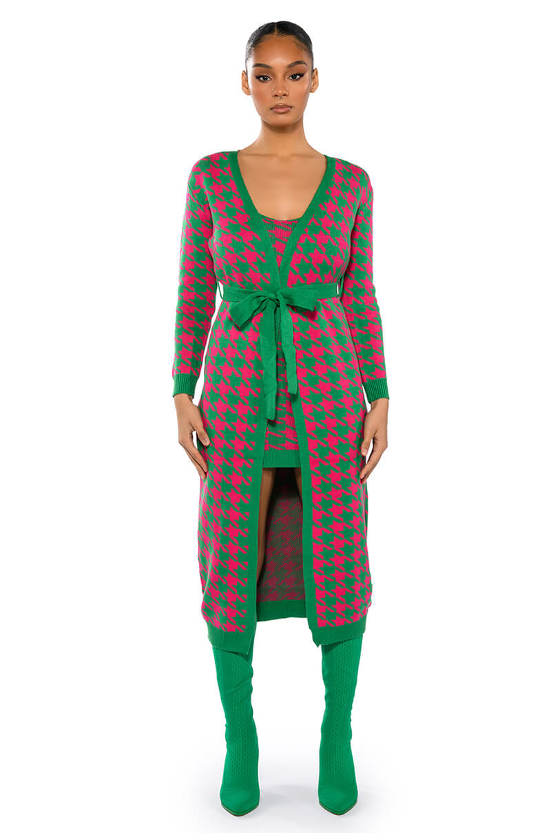 HIGHER LOVE FULL LENGTH CARDIGAN