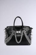 I BITE BACK EMBELLISHED TOTE