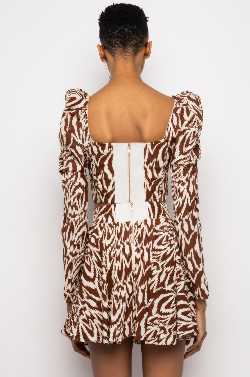 I DON'T SUGARCOAT IT FASHION LONG SLEEVE BLOUSE
