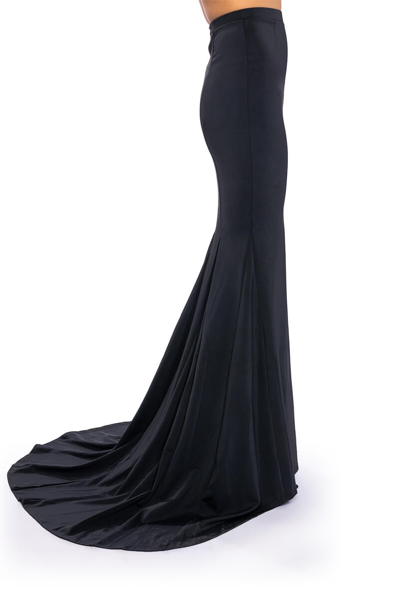 I PUT A SPELL ON YOU FITTED MAXI SKIRT