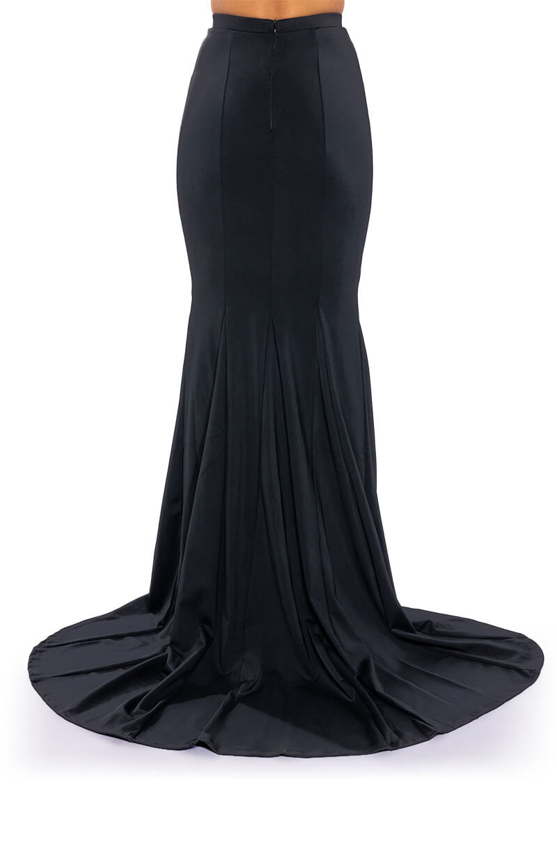 I PUT A SPELL ON YOU FITTED MAXI SKIRT