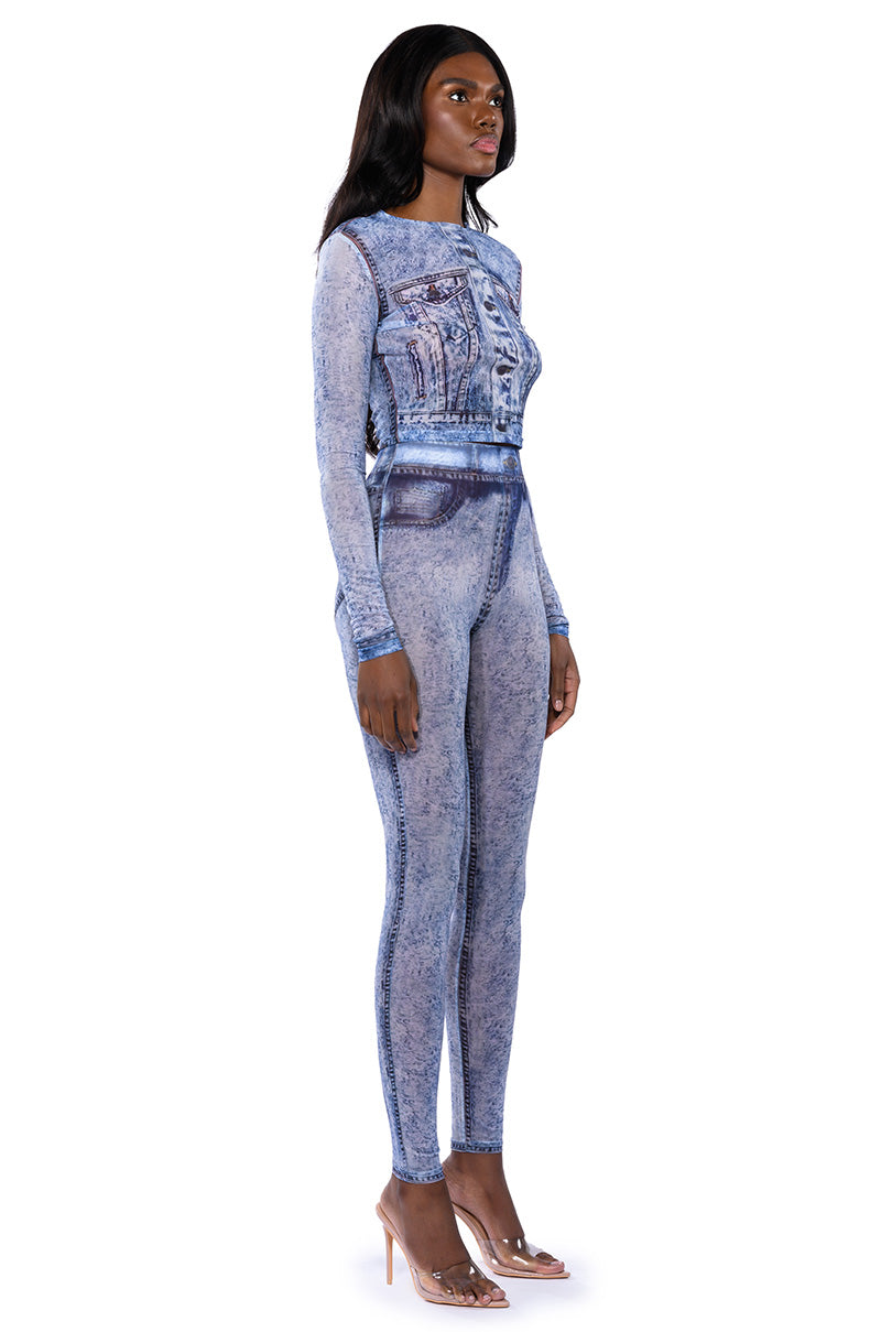 IF YOU ONLY KNEW MESH LEGGINGS