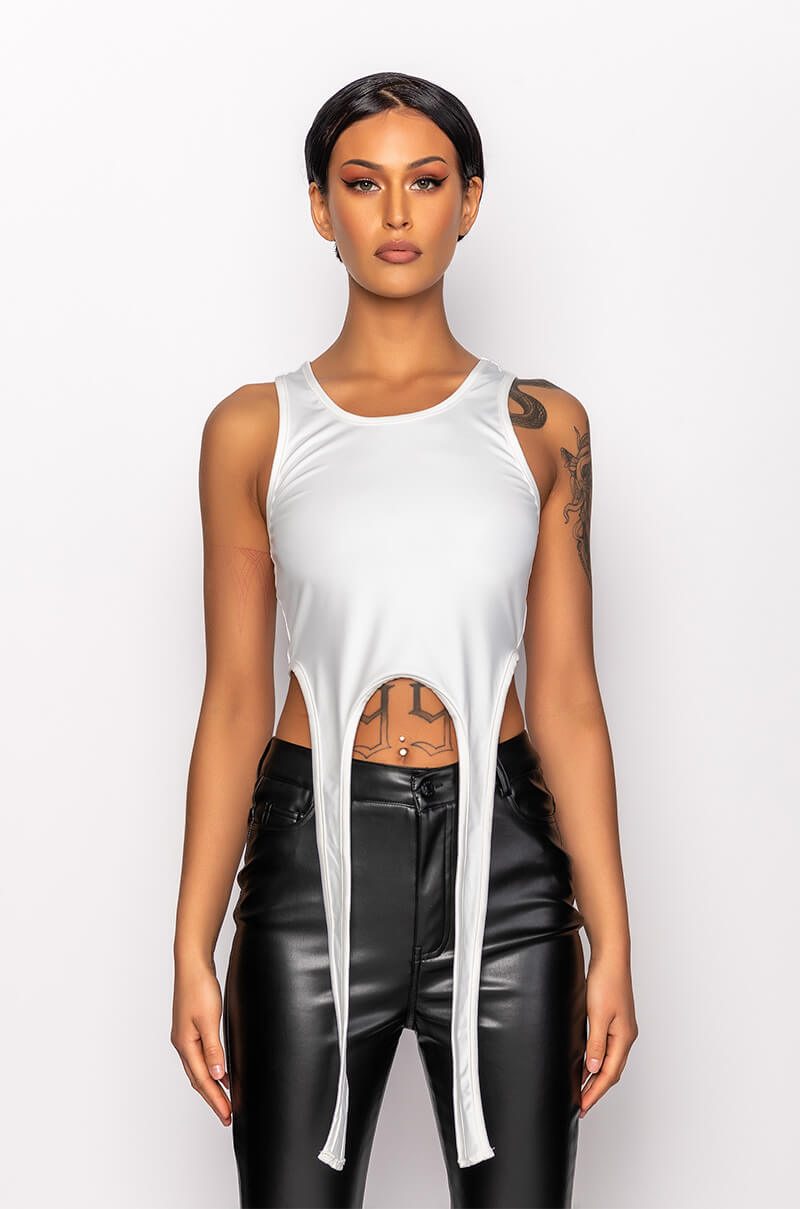 I'LL BE WAITING CROPPED TANK