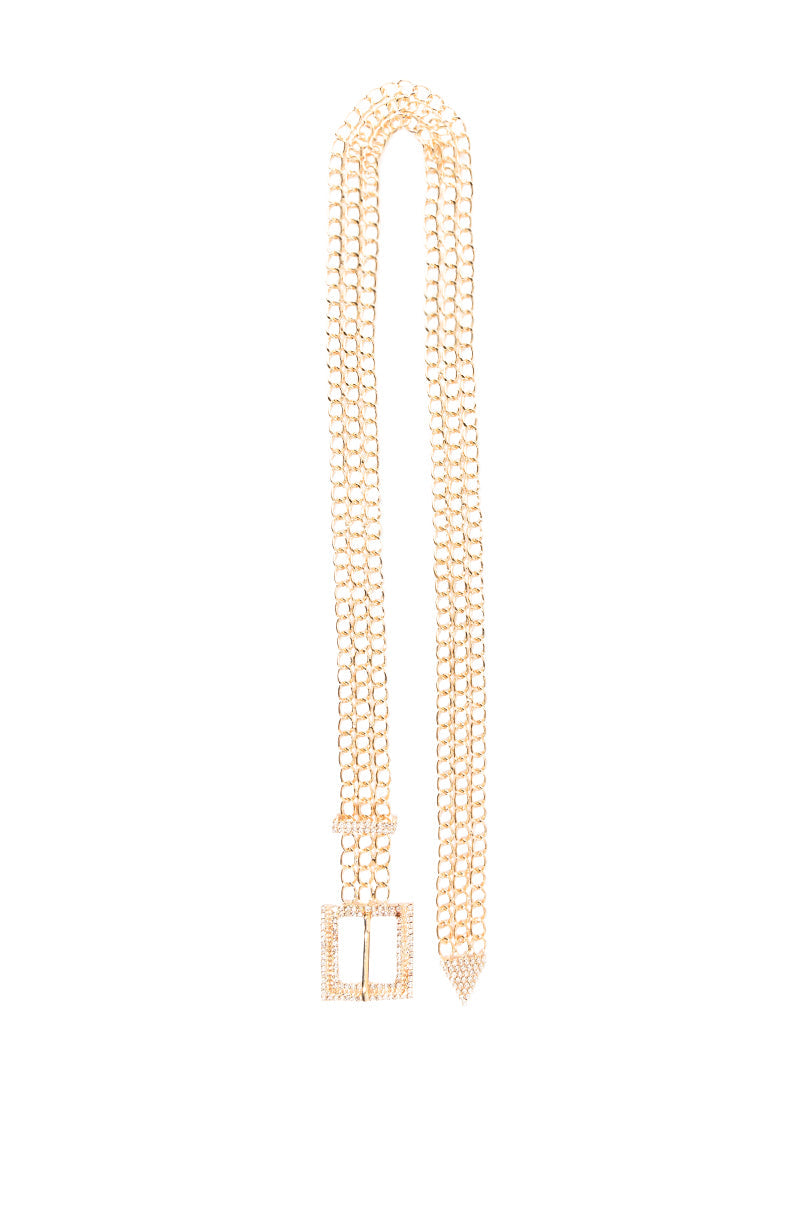 IN A TRANCE CHAIN BUCKLE BELT
