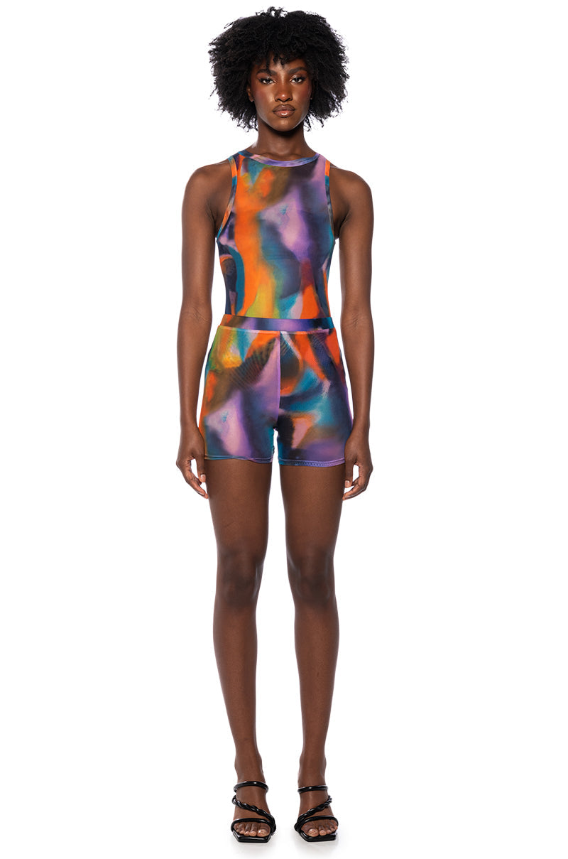 IN THE MOMENT MESH BODYSUIT