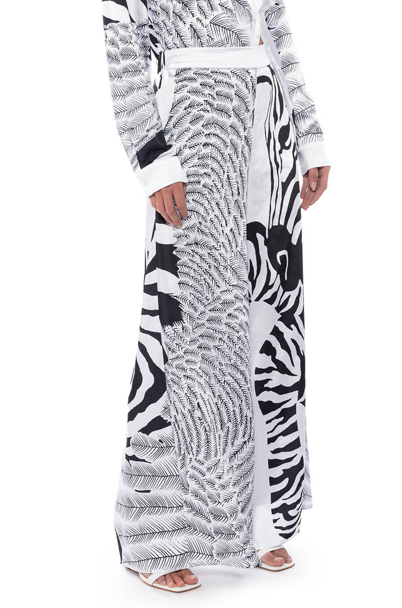 INTO THE NIGHT WIDE LEG PULL ON PANT