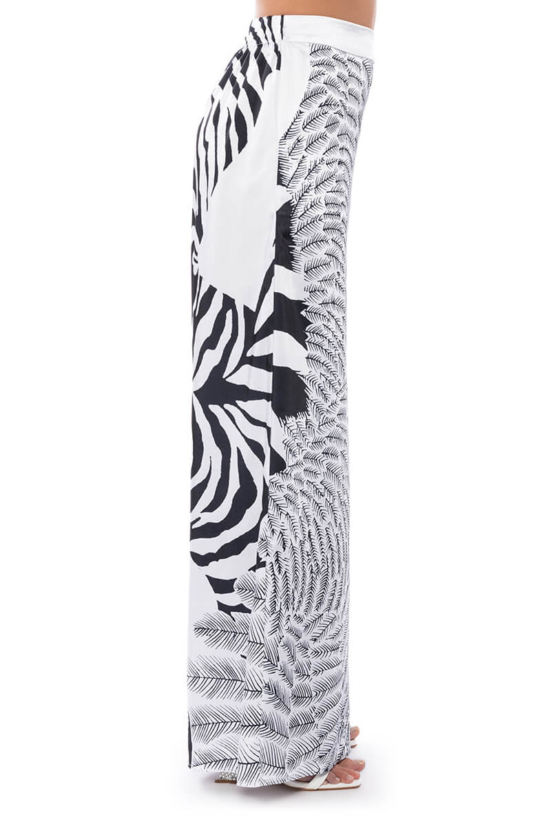 INTO THE NIGHT WIDE LEG PULL ON PANT