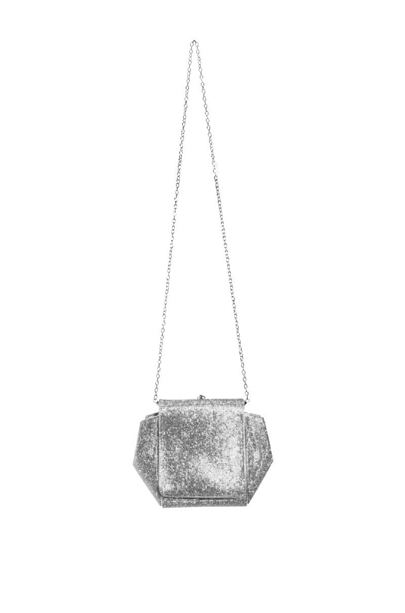 LOWE RHINESTONE WRISTLET PURSE