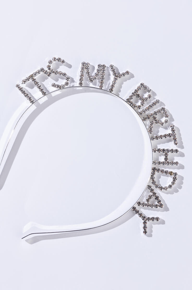 IT'S MY BIRTHDAY RHINESTONE HEADBAND
