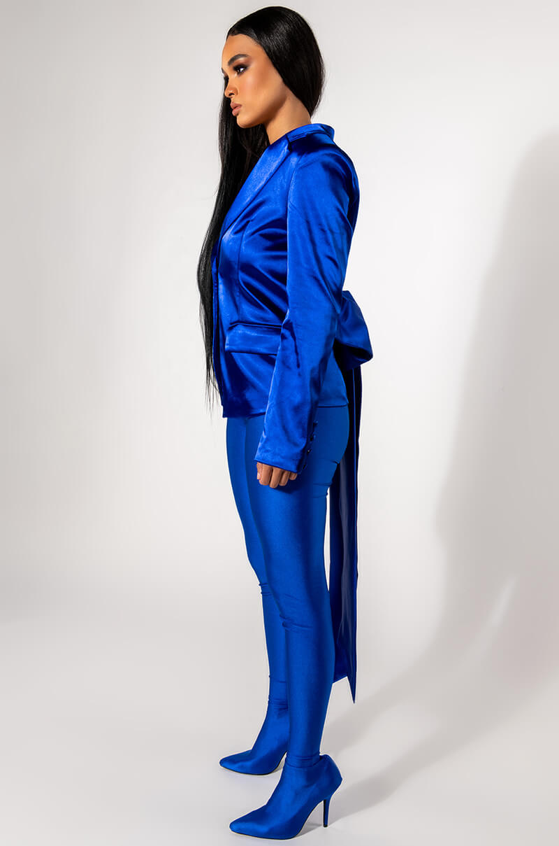 GOLDEN BIRTHDAY BLAZER WITH BOW