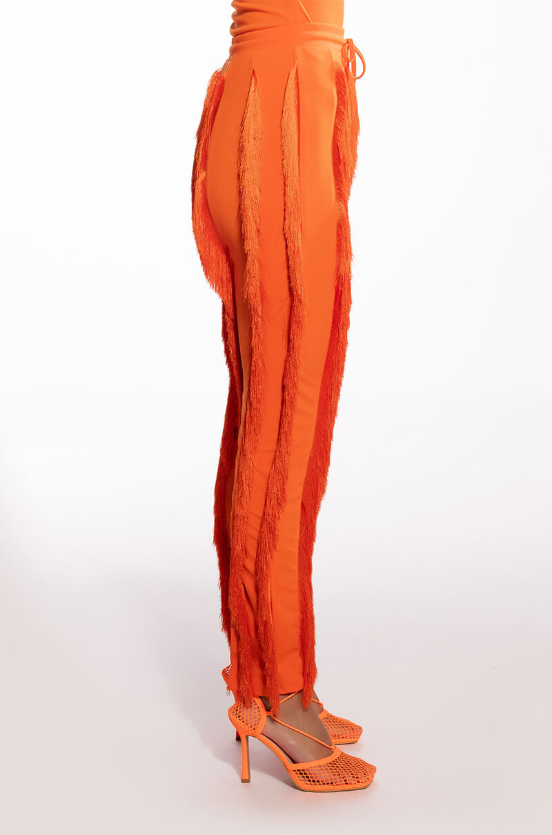 JOSEFINA FRINGE DETAIL JOGGERS
