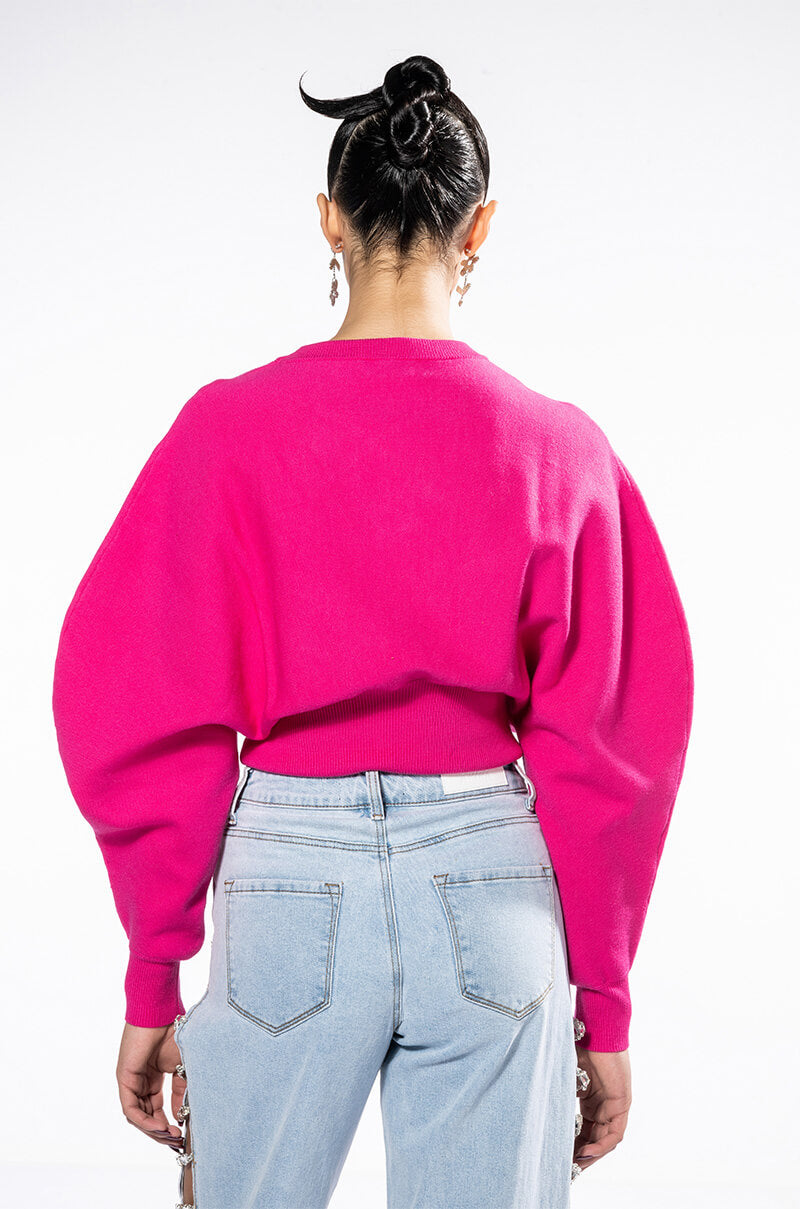JULIET DOLMAN SLEEVE SWEATER