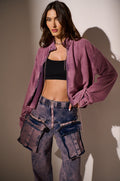 JUST WANNA ROCK ZIP UP SWEATSHIRT