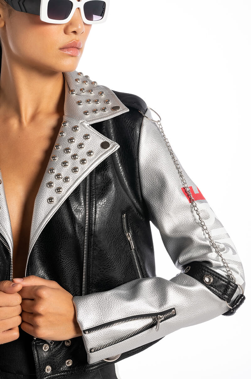 I'D RATHER FIGHT EQUALITY MOTO JACKET