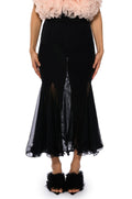 KEEP UP MERMAID FLARE MESH MIDI SKIRT
