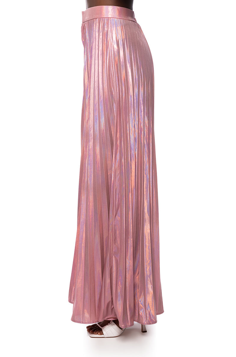 KEIRA METALLIC PALAZZO PANT