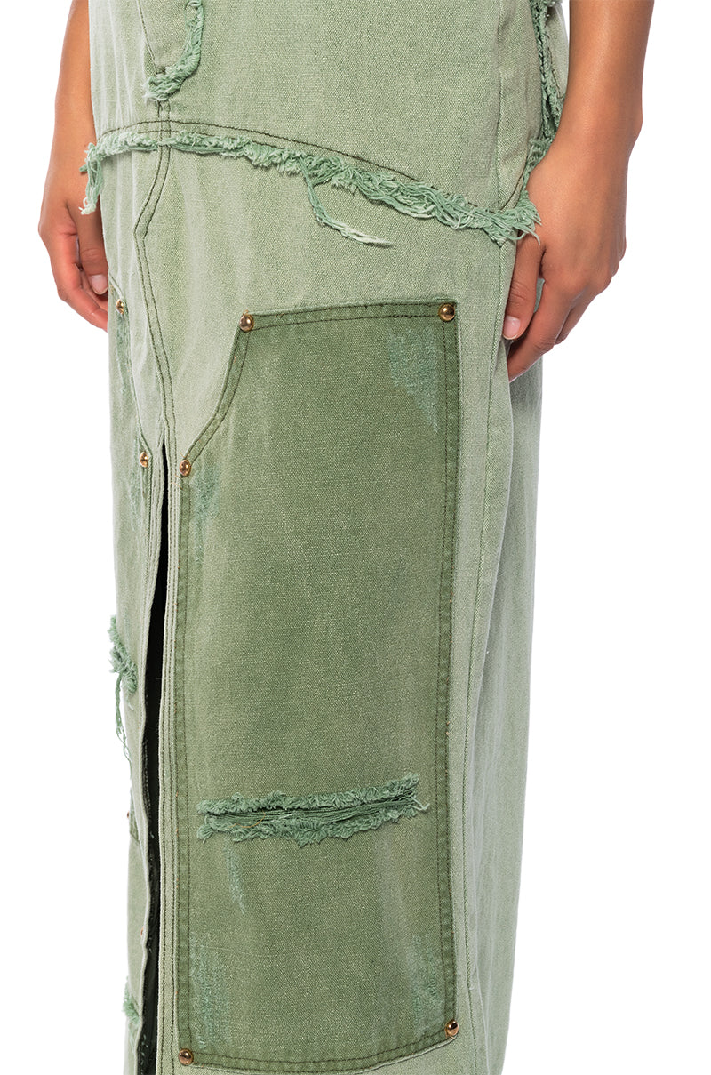 KENNA FRONT SLIT MAXI SKIRT
