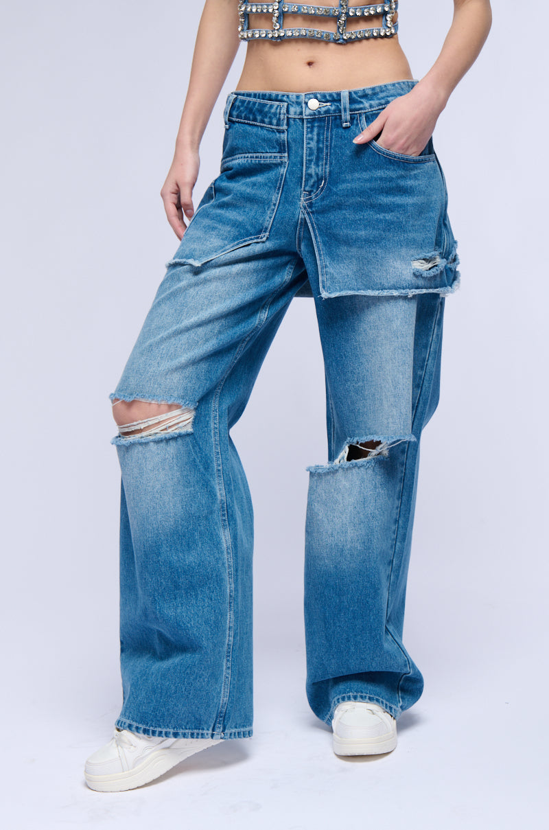 LETS TAKE A MOMENT DENIM JEAN