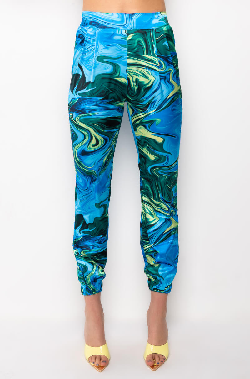 LIMELIGHT SATIN JOGGER