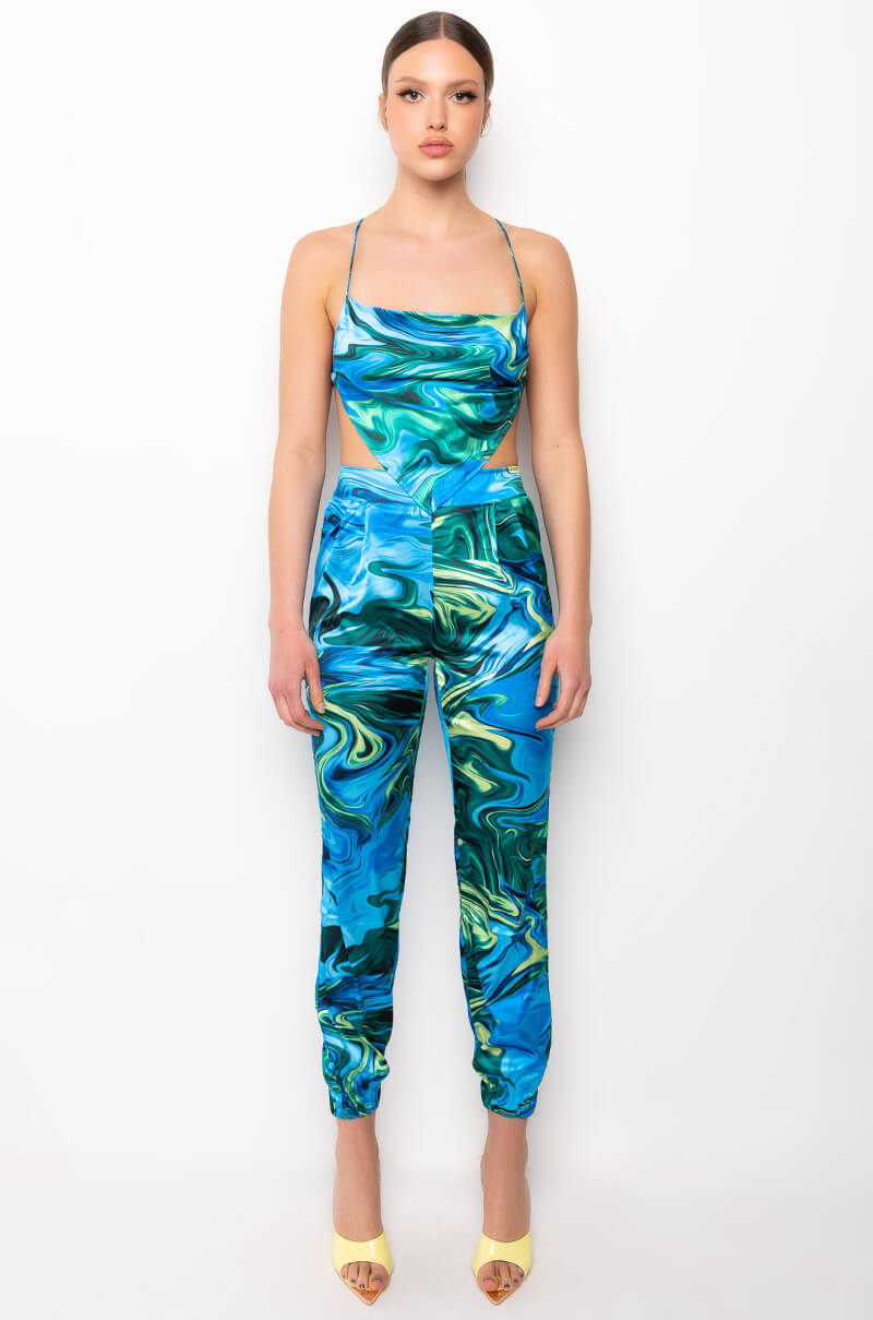 LIMELIGHT SATIN JOGGER