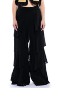 LOREN RUFFLE DETAILED PANTS