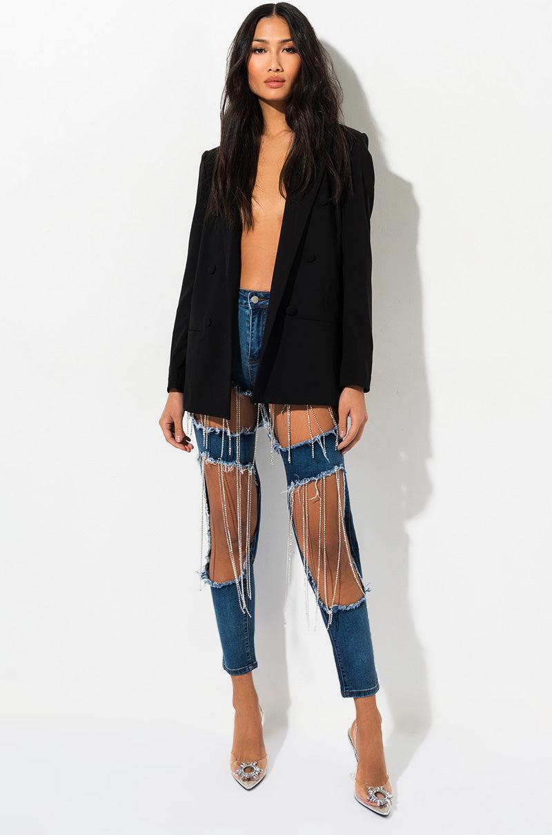 SEXY DENIM HIGH RISE DENIM