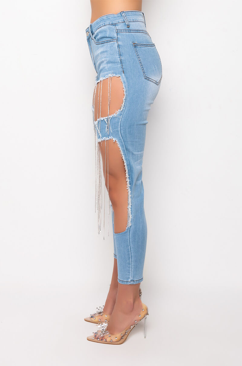 SEXY DENIM HIGH RISE DENIM