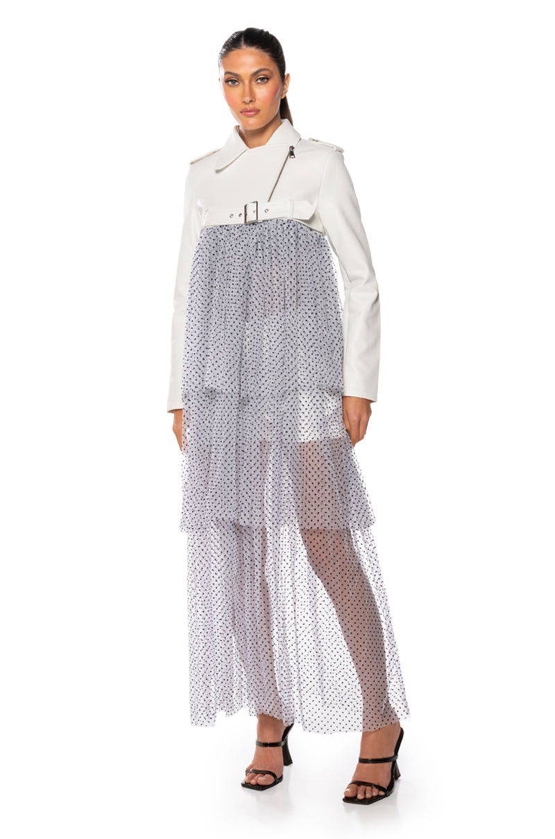 LOVE AND MEMORIES MAXI MOTO JACKET