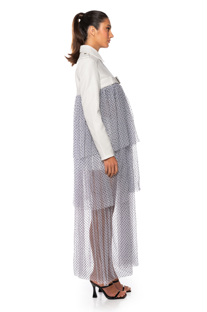 LOVE AND MEMORIES MAXI MOTO JACKET