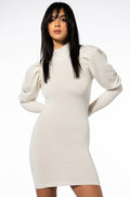 LUCKY LONG SLEEVE MINI DRESS