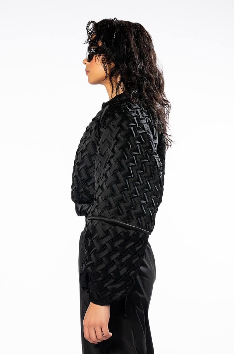 LIPA WEAVE DETAILED BOMBER