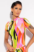 MAKE A MOVE MOCK NECK BODYSUIT