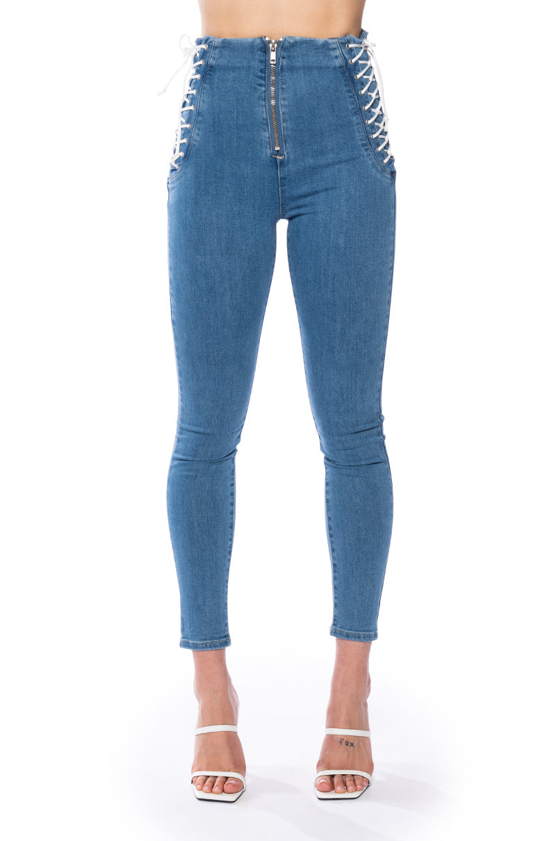 MARGOT LACE SKINNY JEANS