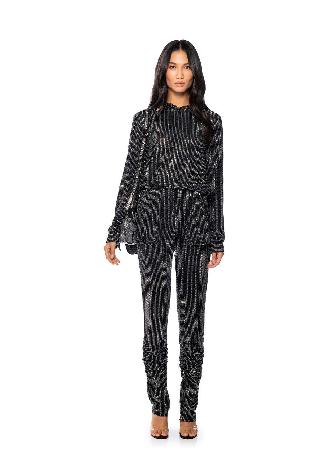MARLOW EMBELLISHED MESH JOGGER