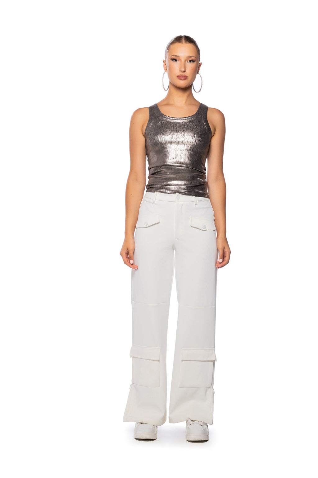 MELTED METALS BASIC LOUNGE TANK