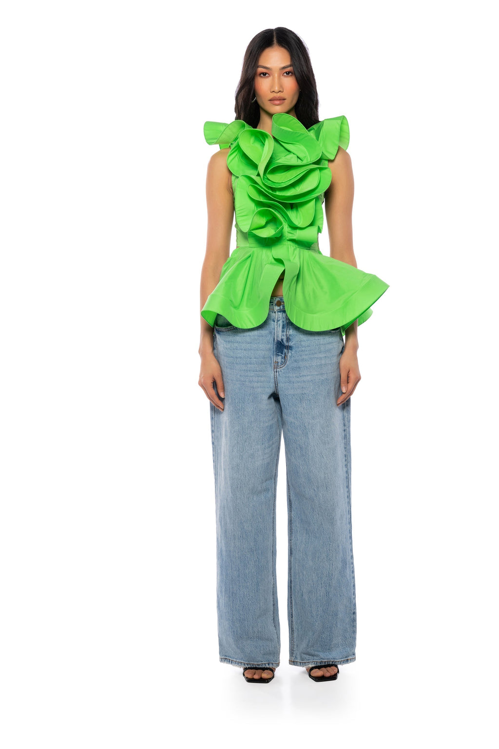 MISS FASHIONISTA SLEEVELESS BLOUSE