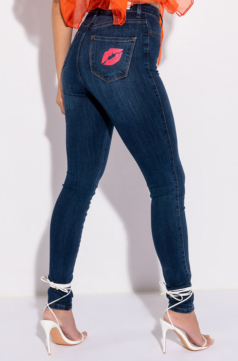 CARRIE HIGH RISE STRETCHY SKINNY JEANS