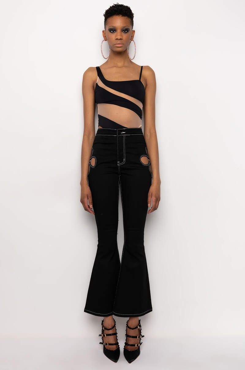 MOJAVE LINES ILLUSIONS SLEEVELESS BODYSUIT
