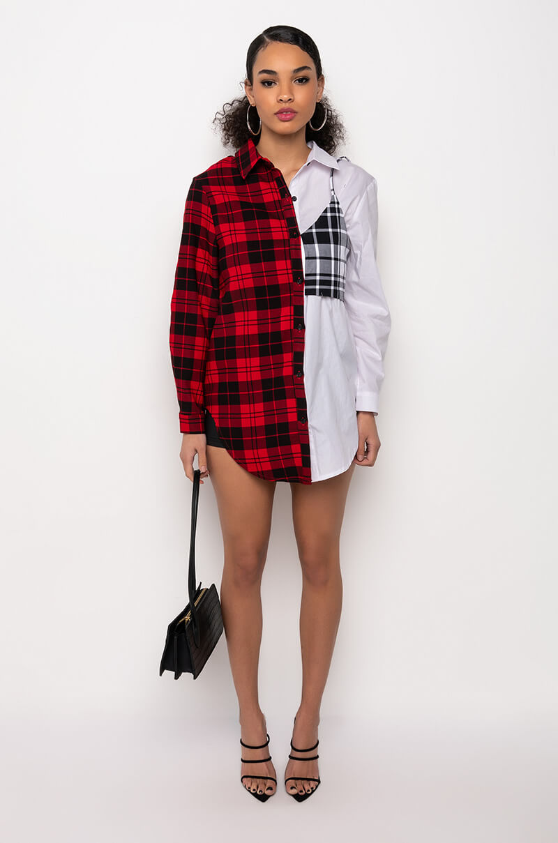 MOST INTERESTING TO LOOK AT POPLIN SHIRT