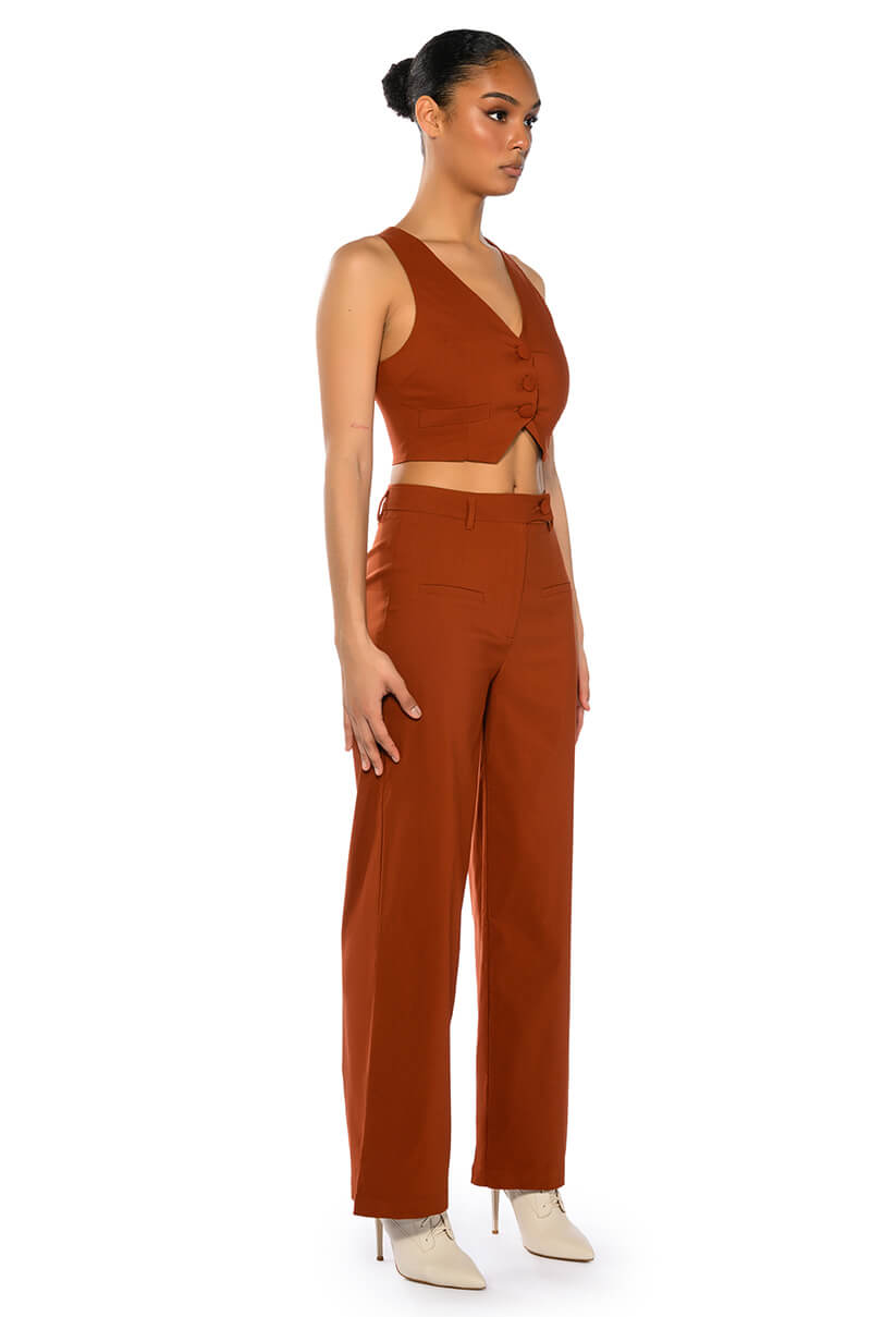 MOST LIKELY TO DREAM BIG HIGH WAISTED PANTS