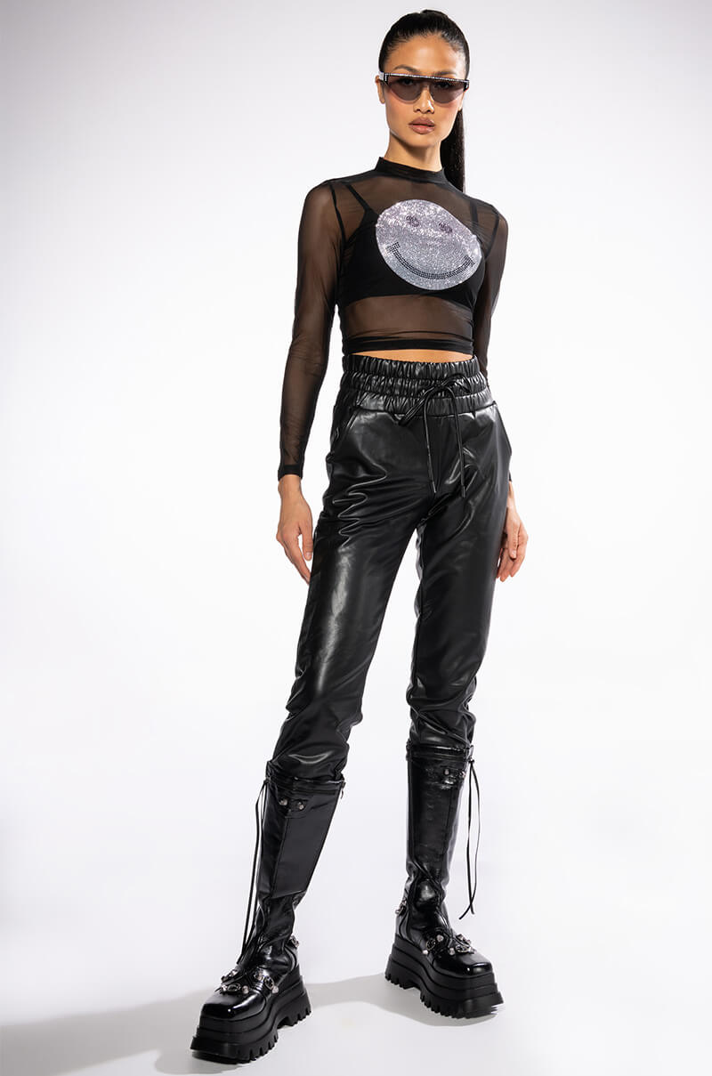MOVE ALL NIGHT PATCH DETAIL MESH TOP