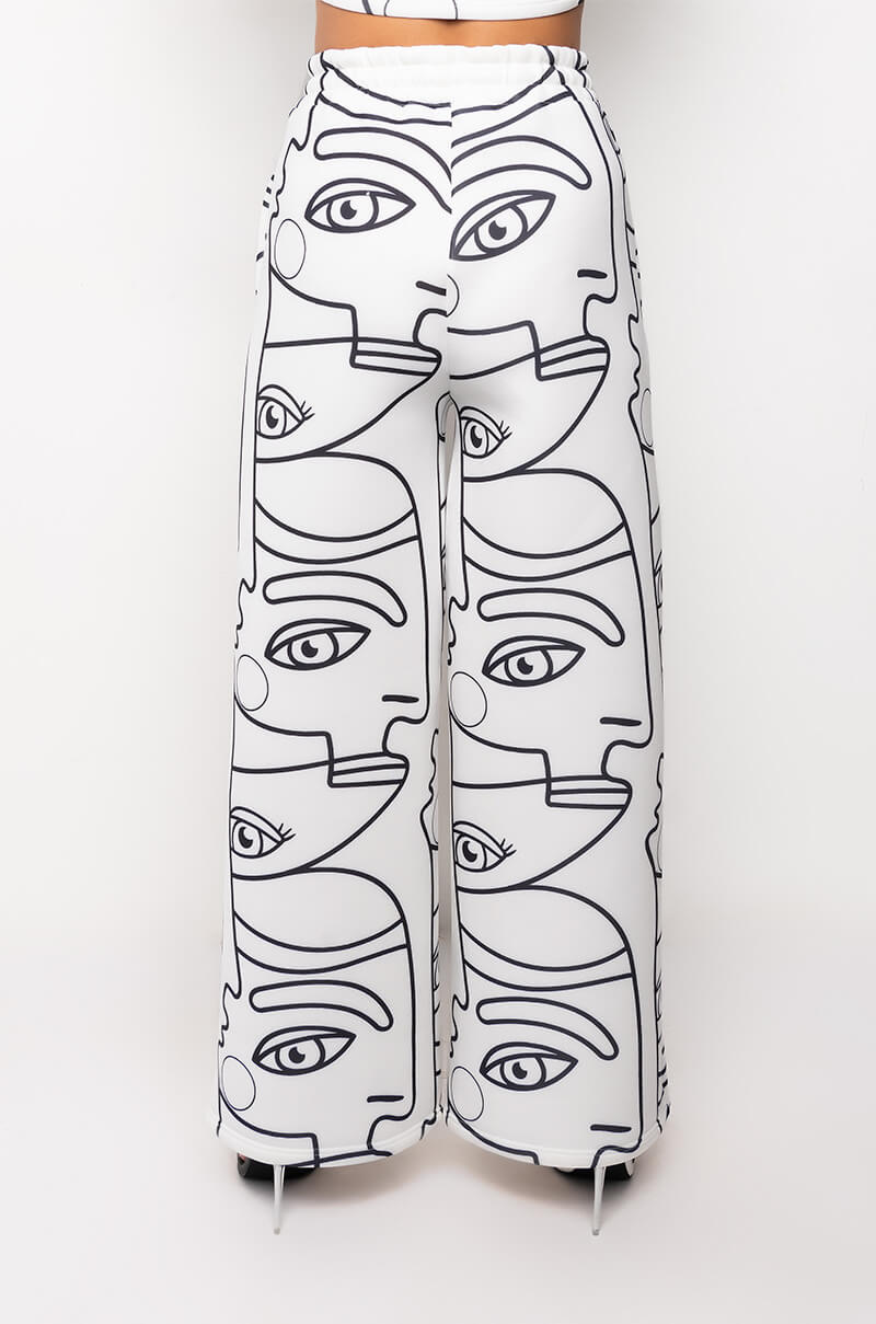 MULTI FACE SCUBA SWEATPANT