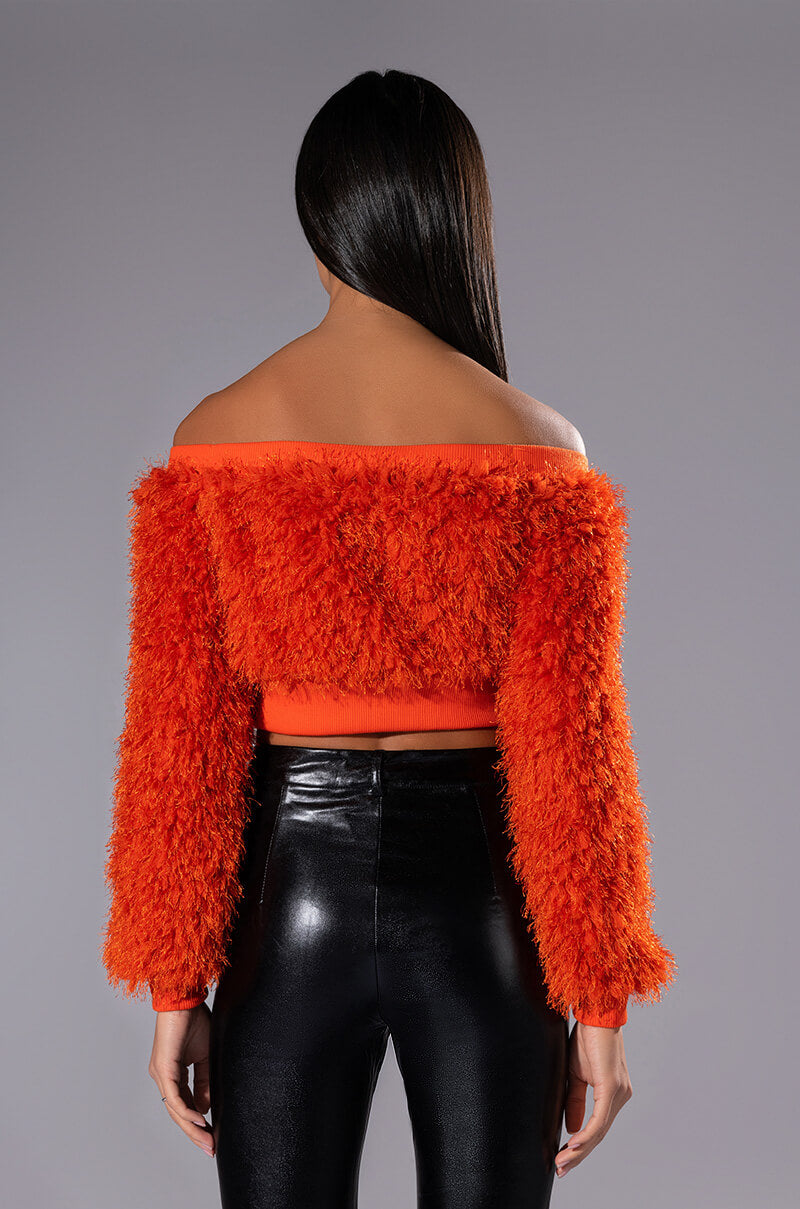 NEW FRIENDS ZIP UP FRINGE TOP