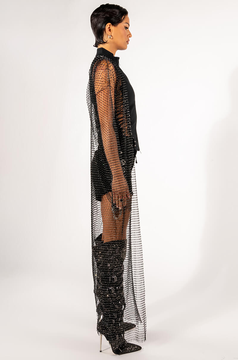 NEXT STOP MIAMI RHINESTONE DUSTER