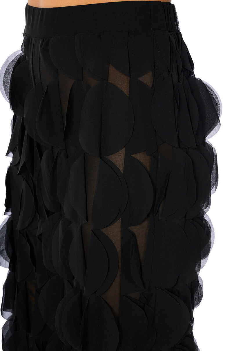 NEXT TIME TEXTURED WIDE LEG PANT