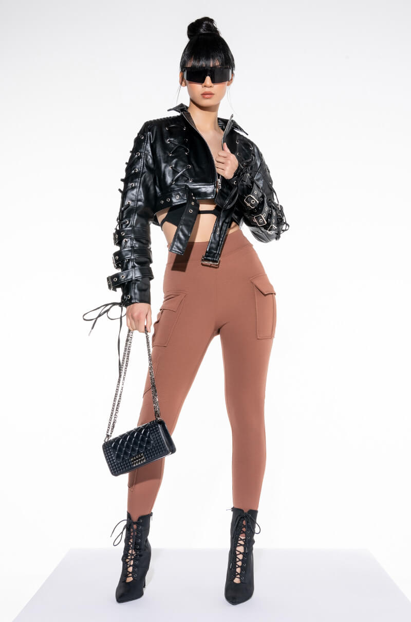NO DAYS OFF CARGO LEGGING BOTTOMS