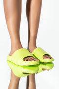 ONLY IN MY DREAMS FLAT SANDAL IN GREEN
