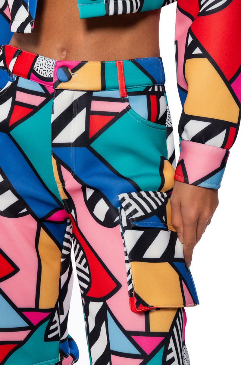 PIECE OF ART CARGO POCKET PANT