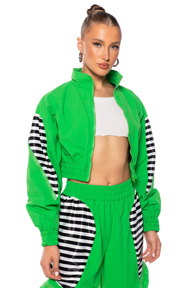 KIMBERLY SWEAT SUIT ZIP UP JACKET